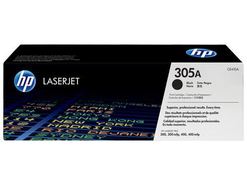 HP Консуматив 305A Original LaserJet cartridge; black; 2200 Page Yield ; 1 - pack; LaserJet Pro 300 Color M351 /Pro 400 Color M451/Pro 300 Color MFP M375/Pro 400 Color MFP M475 CE410A
