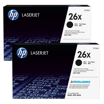 HP Консуматив 26X Original LaserJet cartridge; black; 9000 Page Yield ; 2 - pack; LaserJet Pro M402/MFP M426 CF226XD
