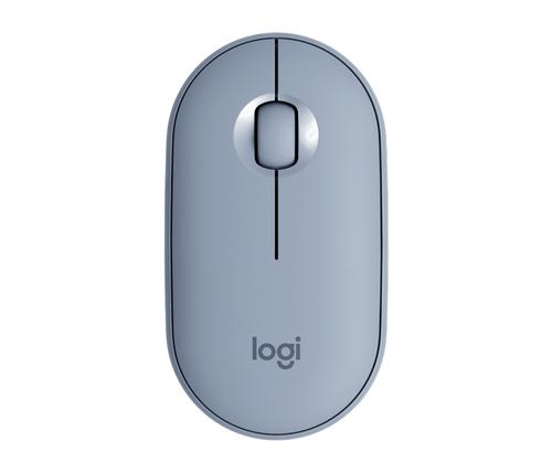 Logitech Pebble M350 Wireless Mouse - Blue Grey - EMEA 910-005719
